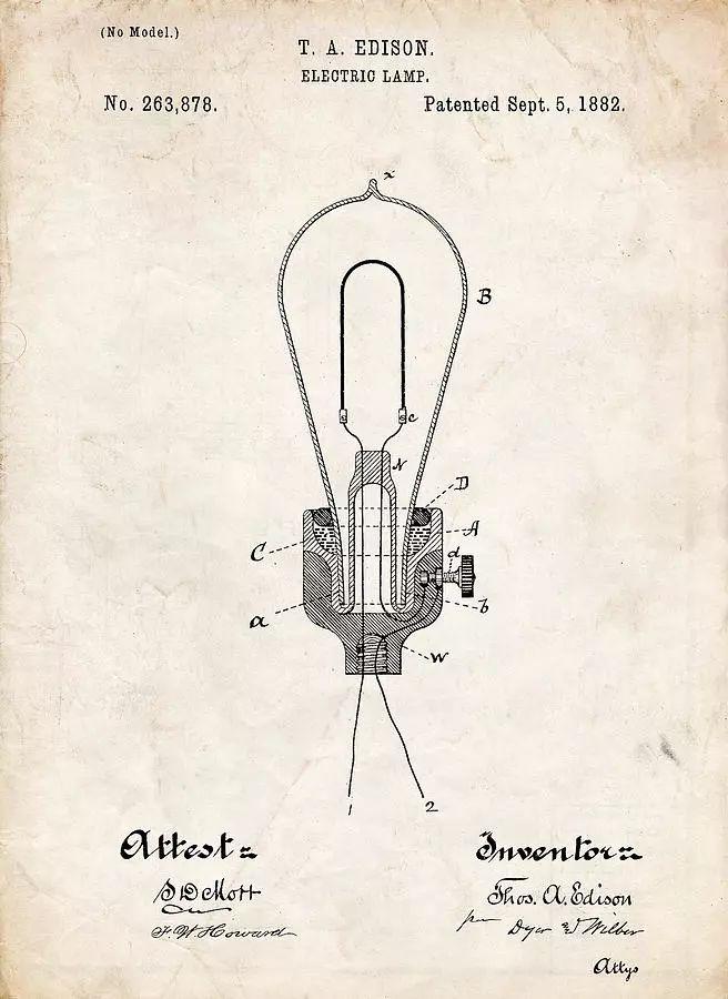 爱迪生的发明（电灯不是爱迪生发明的）